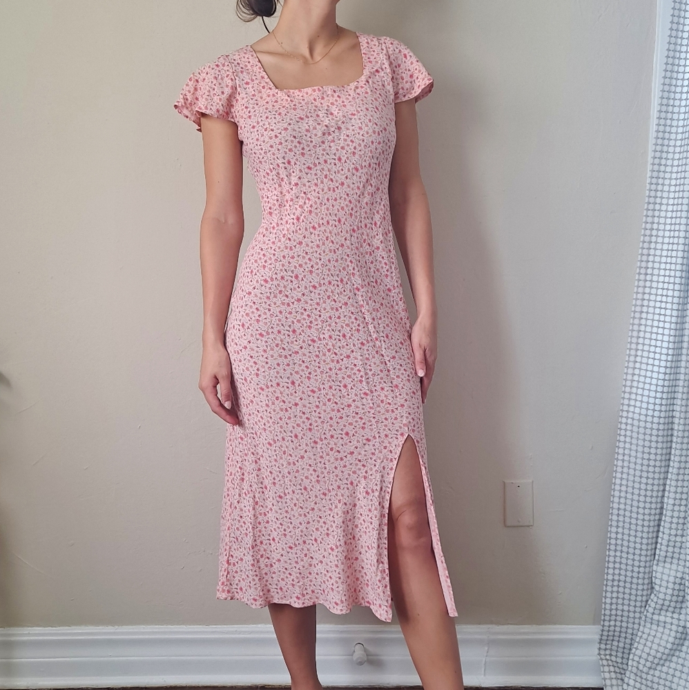 Floral summer dress